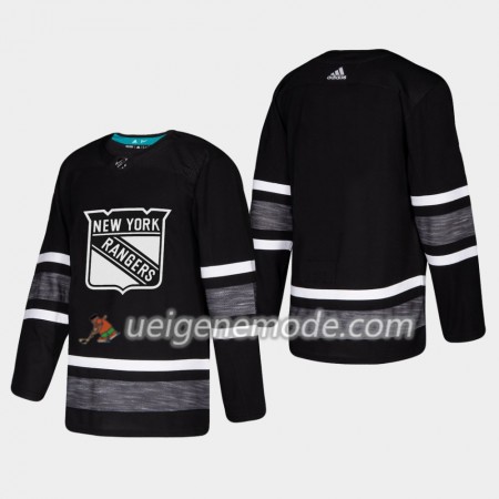 Herren Eishockey New York Rangers Trikot Blank 2019 All-Star Adidas Schwarz Authentic